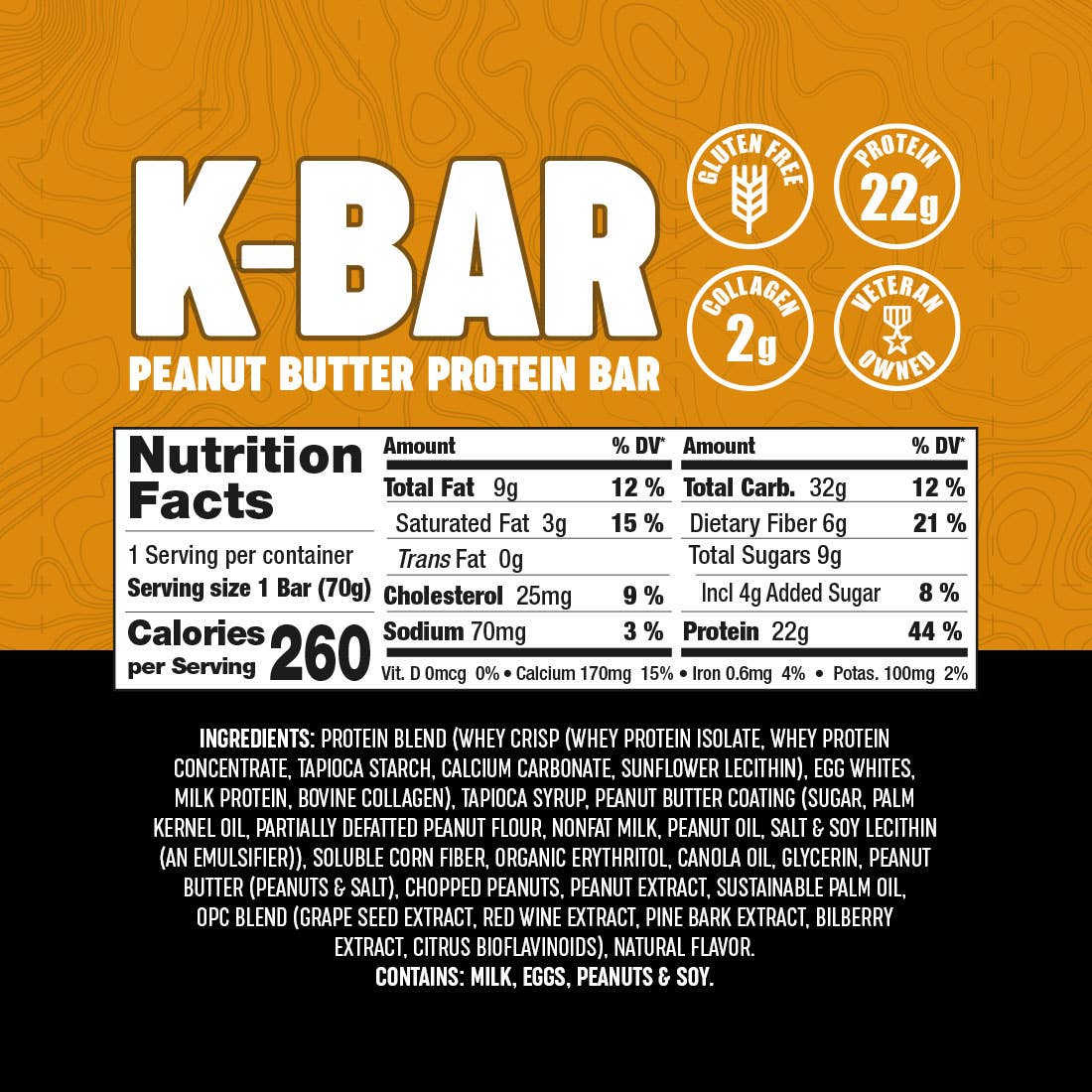 K BAR PEANUT BUTTER