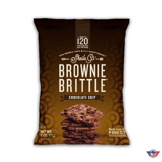 Chocolate Chip Brownie Brittle