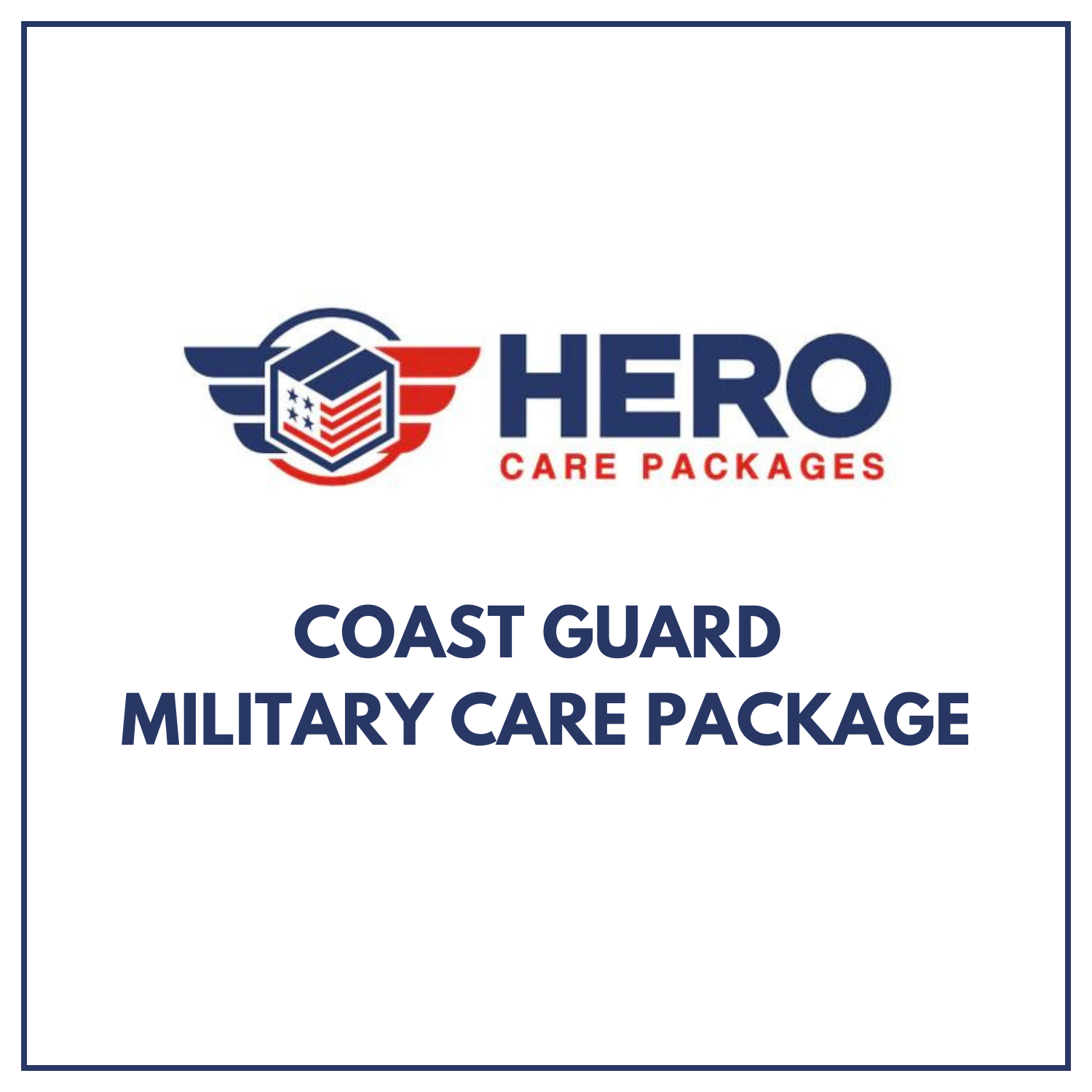 Coast Guard Military Care Package - Custom