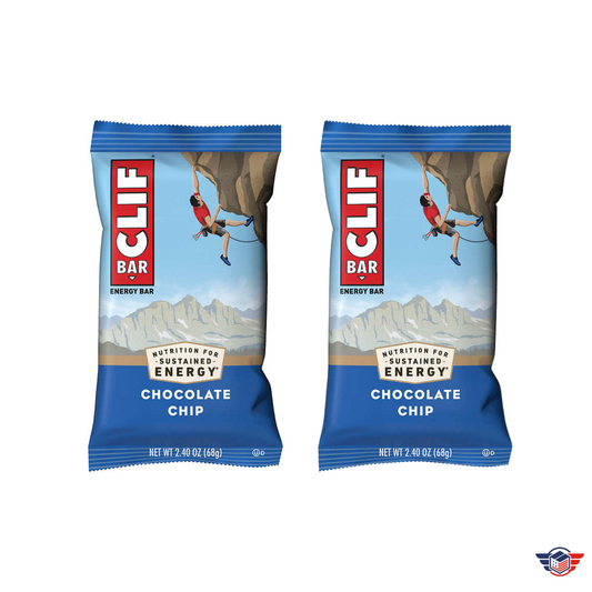 Clif Energy Bars: Chocolate Chip - Set of Two