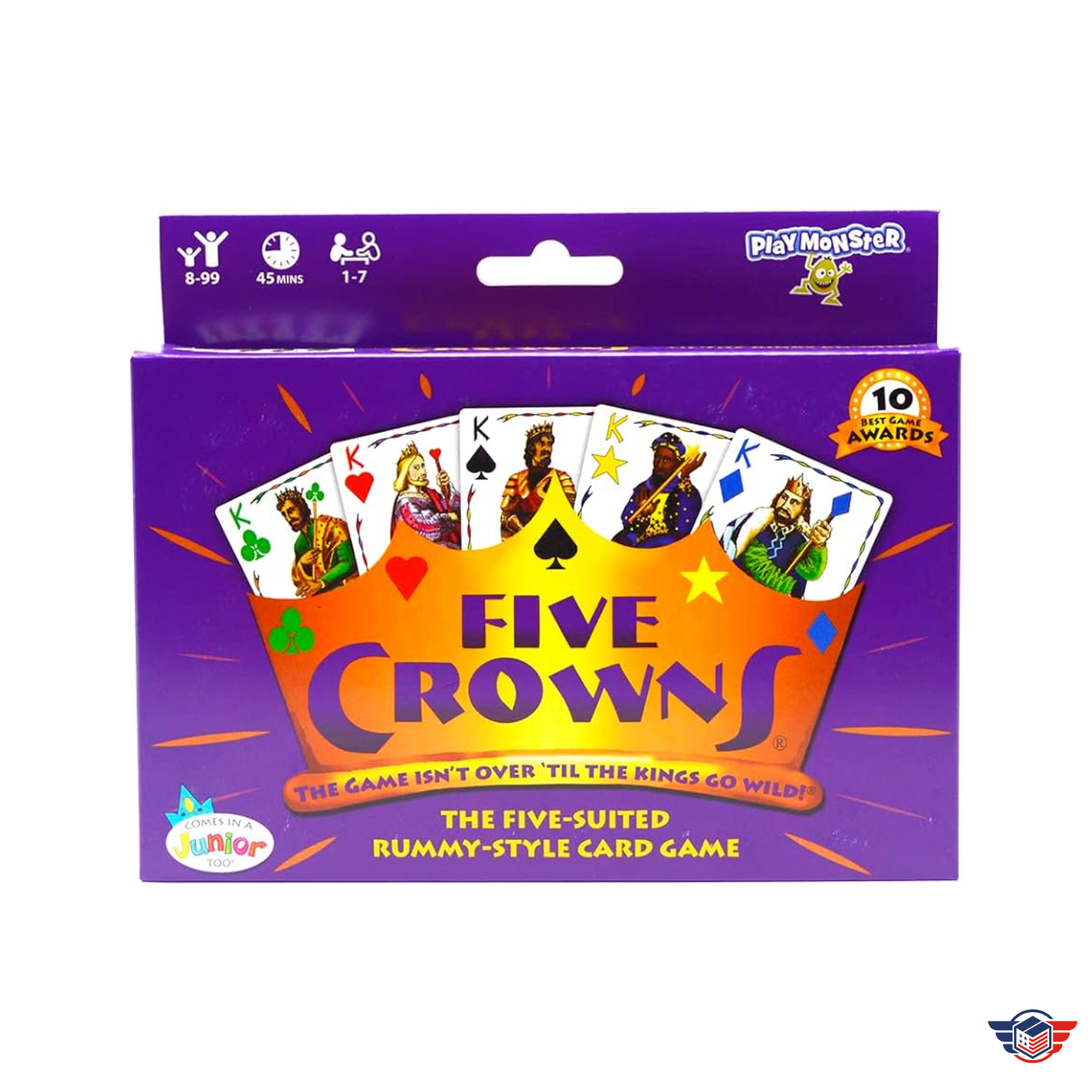 Five Crowns Card Game - Hero Care Packages