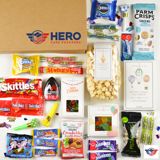 Happy Birthday Military Care Package - FREE Shipping + Gift