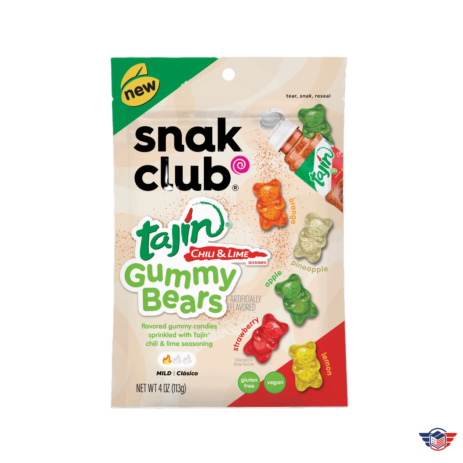 Tajin Gummy Bears - Hero Care Packages