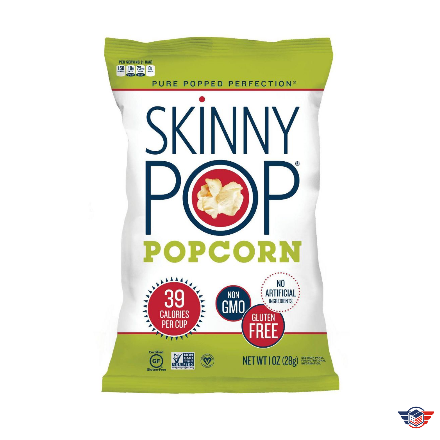 Organic Skinny Pop - Hero Care Packages