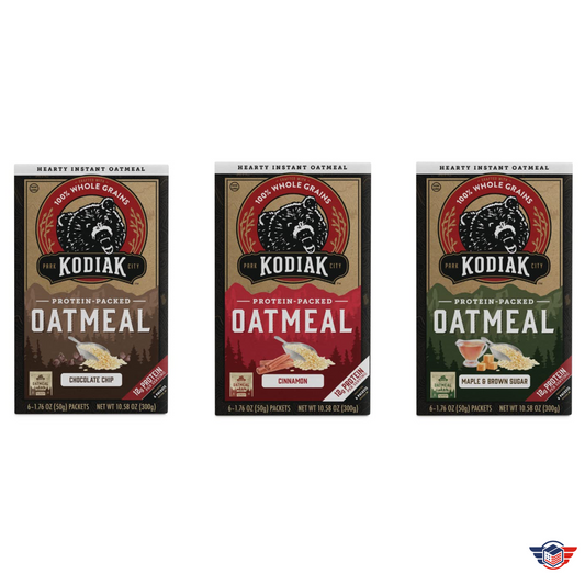 Protein-Packed Oatmeal - Three Flavors