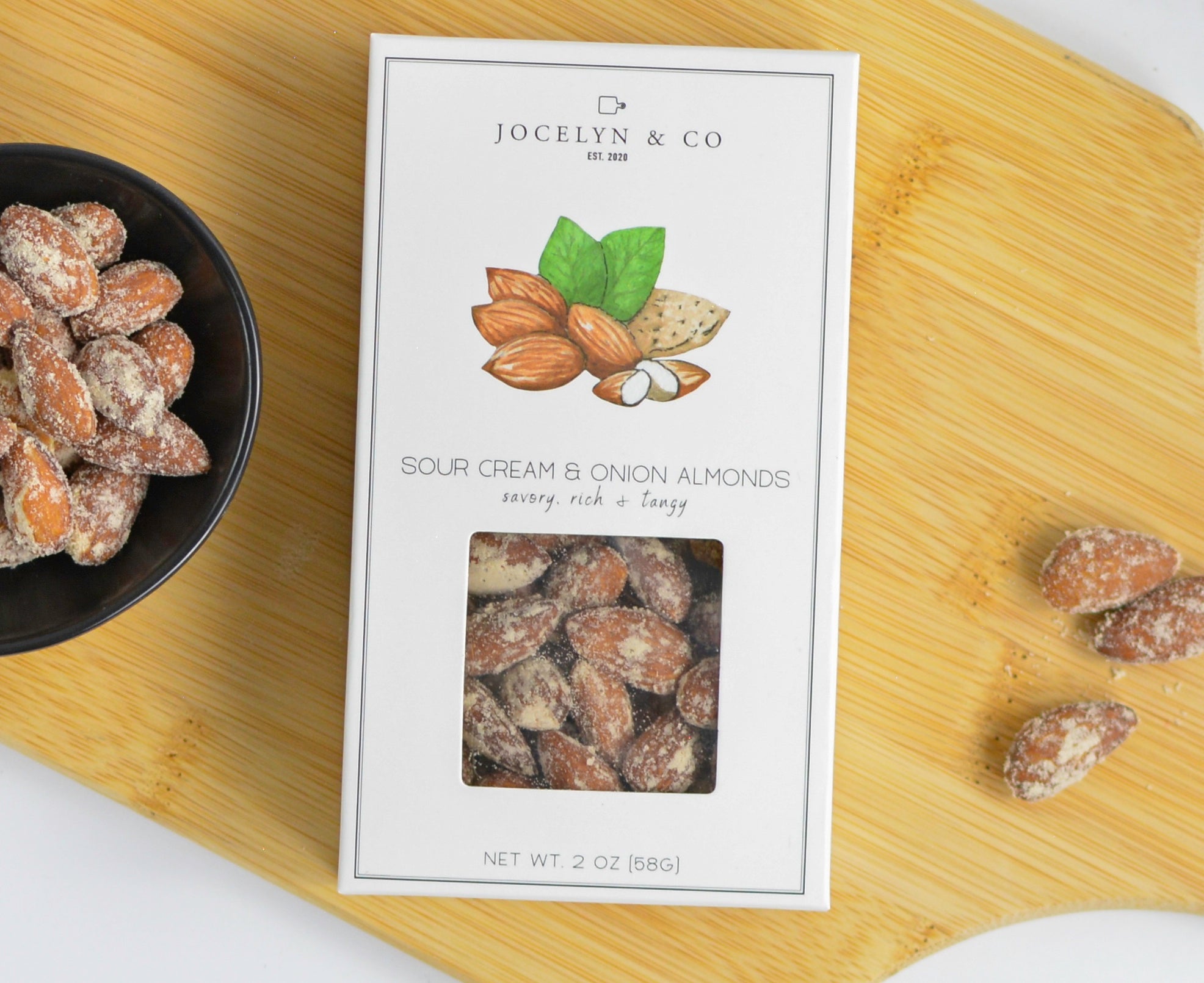 Sour Cream & Onion Almonds