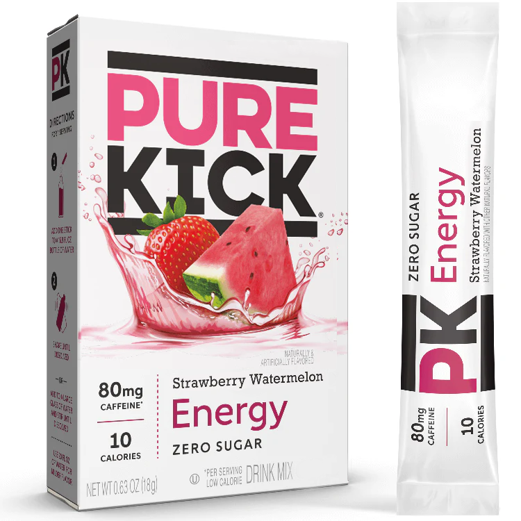 Pure Kick Energy & Hydration - Strawberry Watermelon