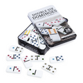Double Six Dominoes – Classic 28-Piece Tin Set
