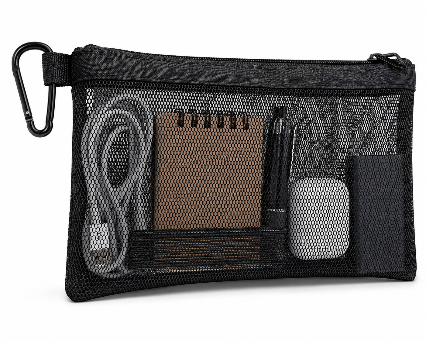 Clip-On Mesh Organizer Bag