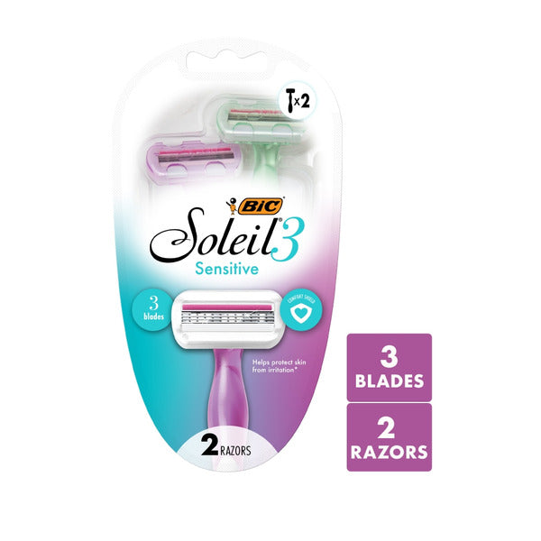 Soleil Sensitive Razors (2)
