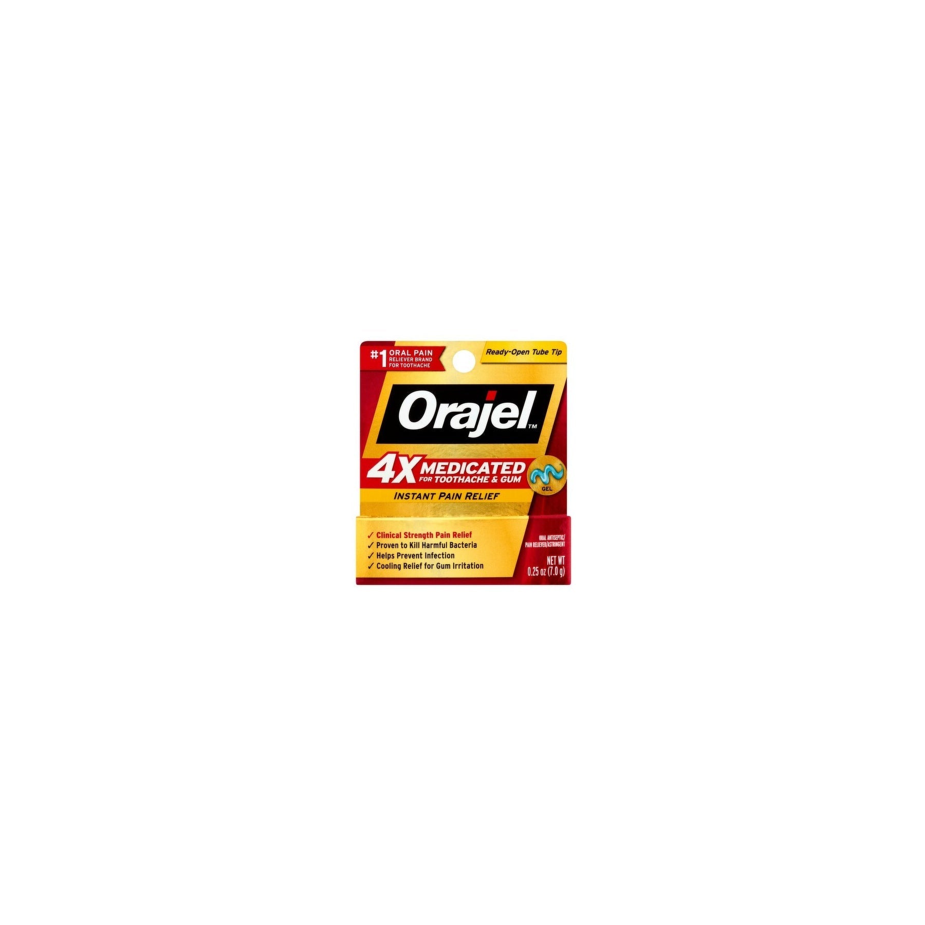 Orajel Instant Pain Relief Gel