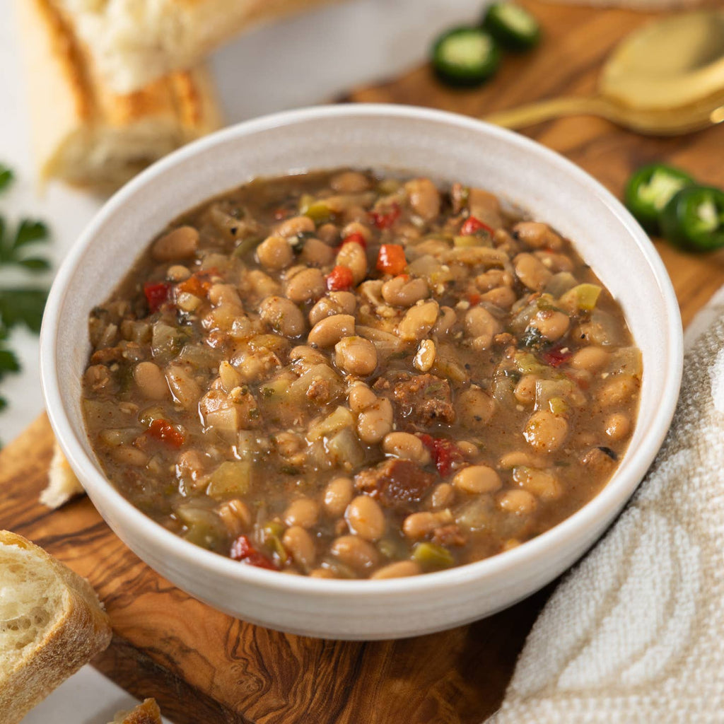 SeaBear Smokehouse Smoked Salmon Spicy Bean Soup package detail