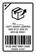 Prepaid Shipping Label for Assembly Kit